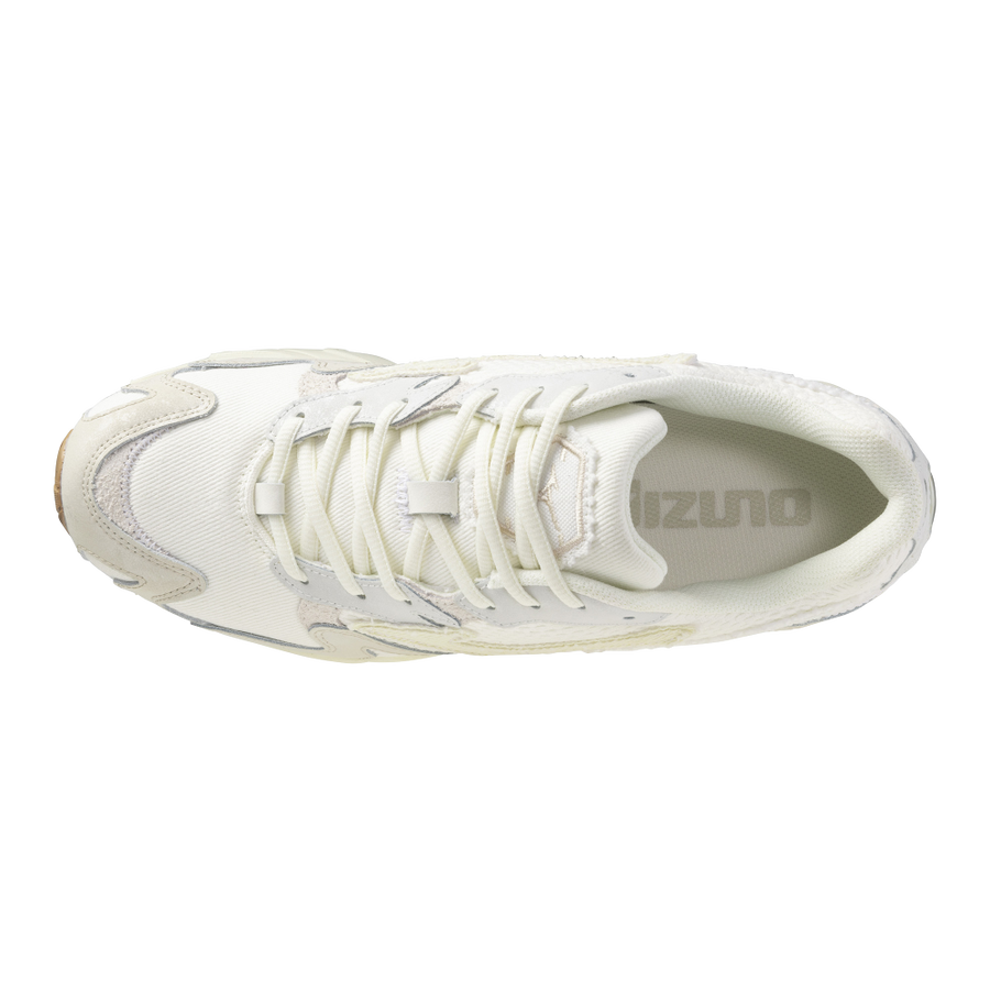Mizuno WAVE RIDER 10 Mizuno snow white/pristine/summer sand